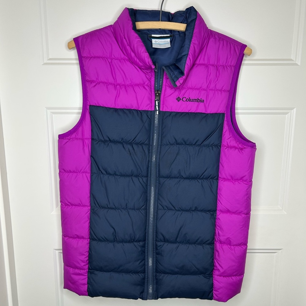 COLUMBIA youth puffer vest size L (14 /16)